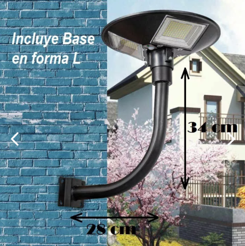 Foco solar Luminaria UFO 300W