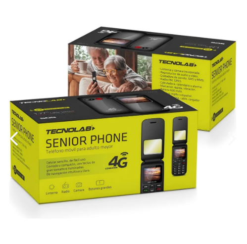 Telefono Celular Almeja Senior Adulto