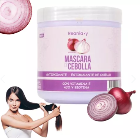 Mascarilla Capilar Cebolla Crecimiento