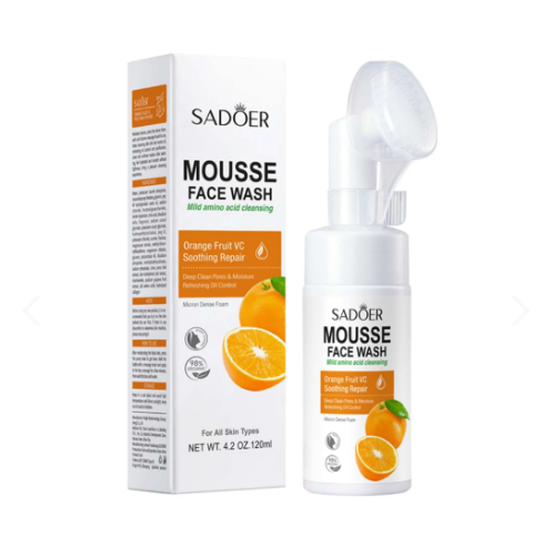 ESPUMA DE LIMPIEZA FACIAL NARANJA