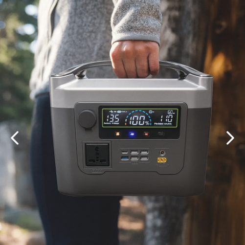 Generador Eléctrico Portátil con Múltipl