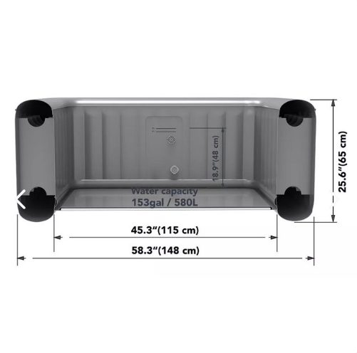 Jacuzzi Hidromasaje  Inflable Spa