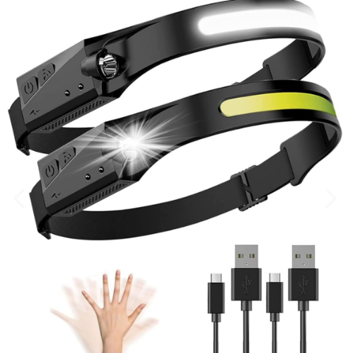Linterna Frontal Recargable